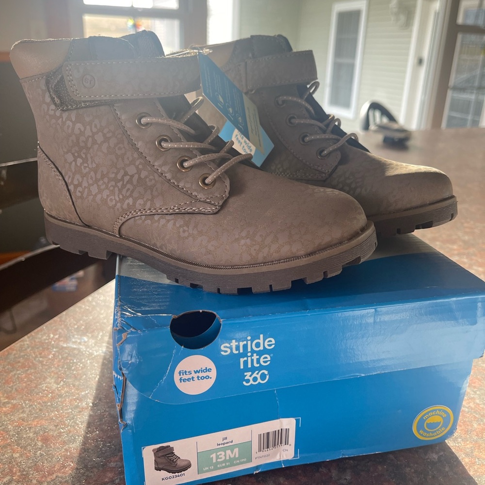 Stride Rite Kids Brown Boots